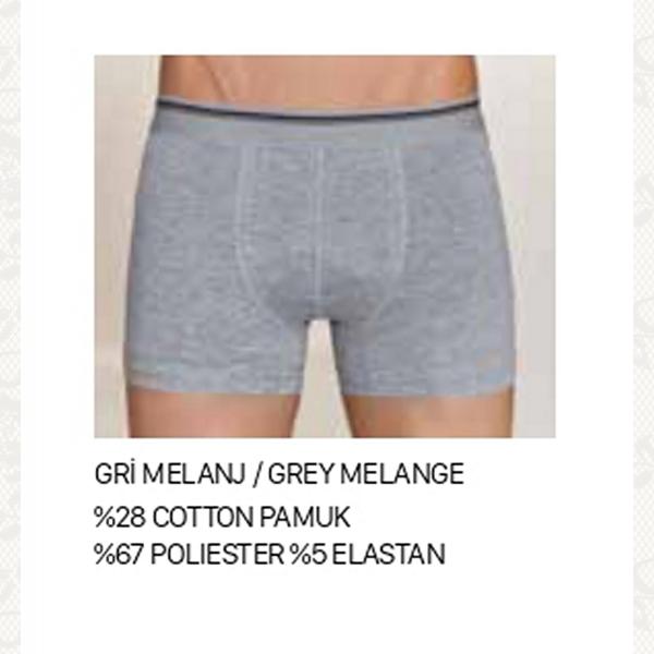 Батал труси боксери, колір gri (сiрий) з фото, 1097