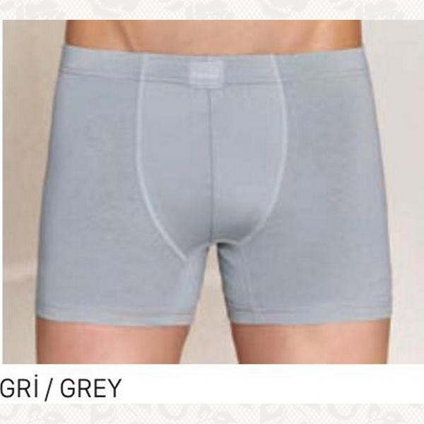 Трусы боксеры норма s-xl, цвет gri (серый) с фото, 4498
